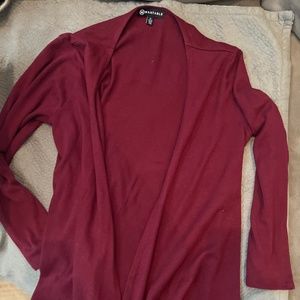 Wrap cardigan sweater